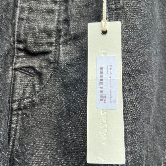 Imogen + Willie - Blake military trouser in washed black denim - Size W32 L26 - Picture 8 of 12